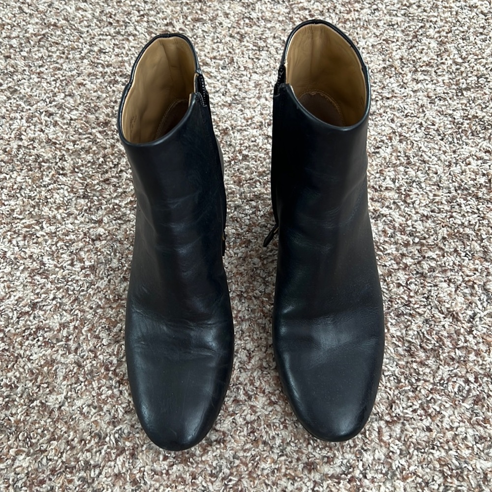 Tory Burch black ankle boots size 10.5